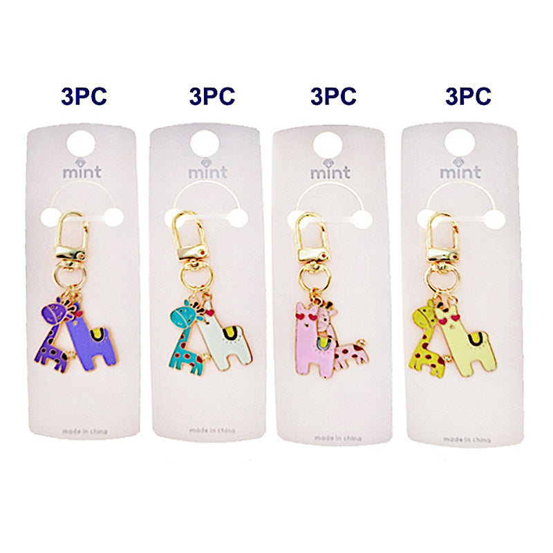 JK48295 - Enamel Alpaca Keychain