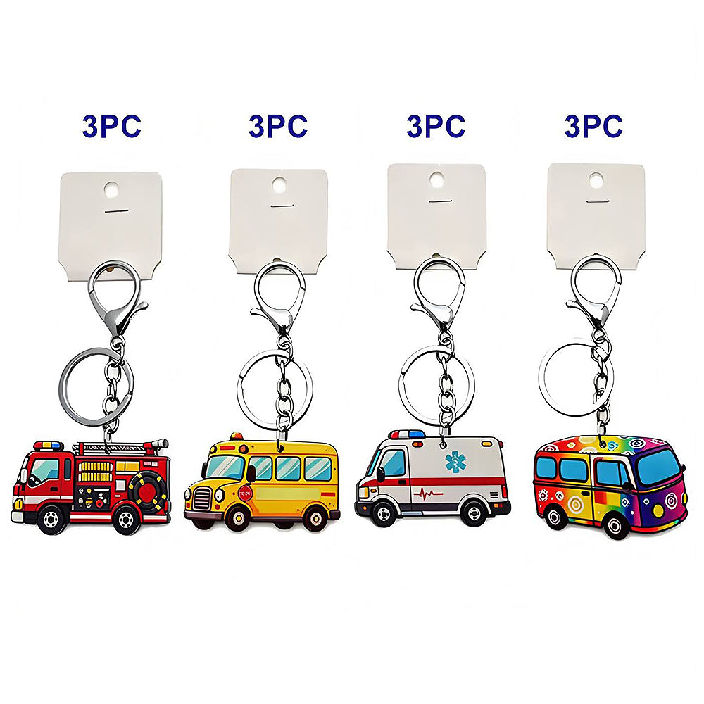 Assorted Trucks & Vehicles Keychain