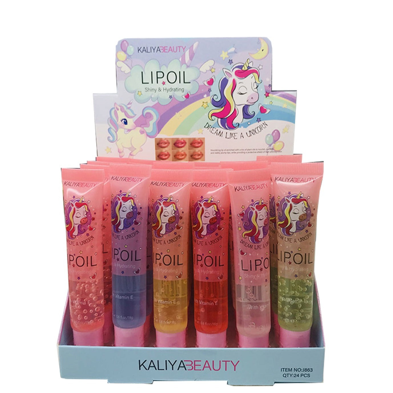 24 PCS Moisturizing Lip Oil