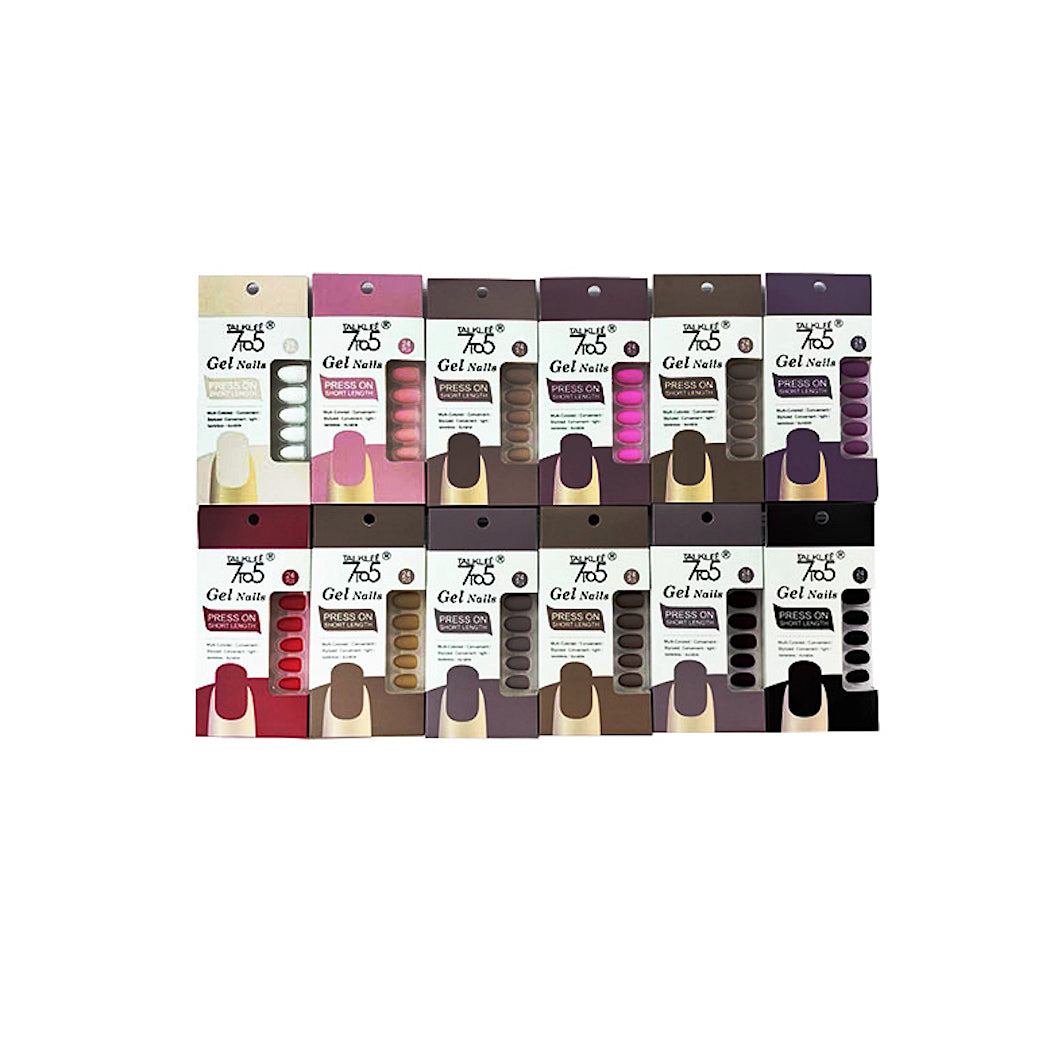 Matte Almond Press On Nails