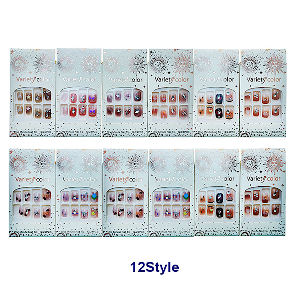 NA110 - Short Art Press On Nails