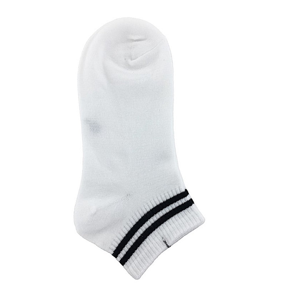 SX079 - Women's White Striped Socks
