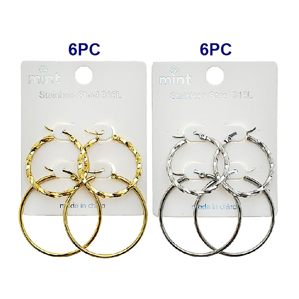 TE2122 - Stainless Steel Hoop Set