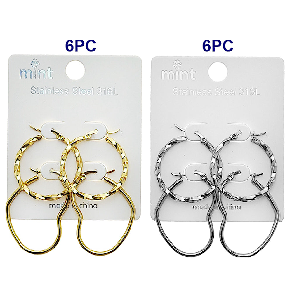 TE2124 - Stainless Steel Hoop Set