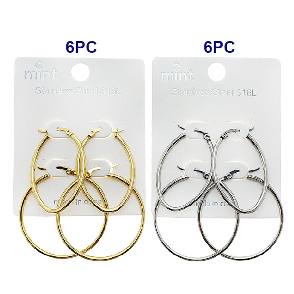 TE2128 - Stainless Steel Hoop Set