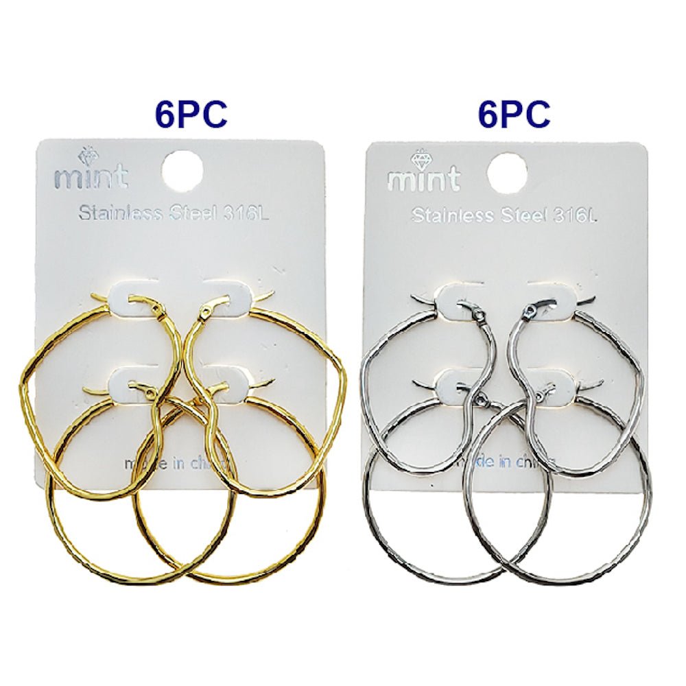 TE2129 - Stainless Steel Hoop Set