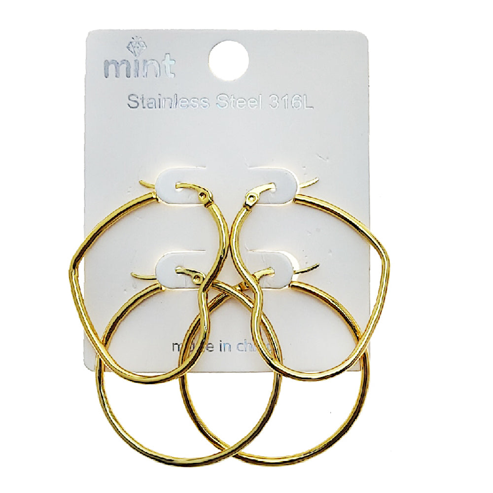 TE2129 - Stainless Steel Hoop Set
