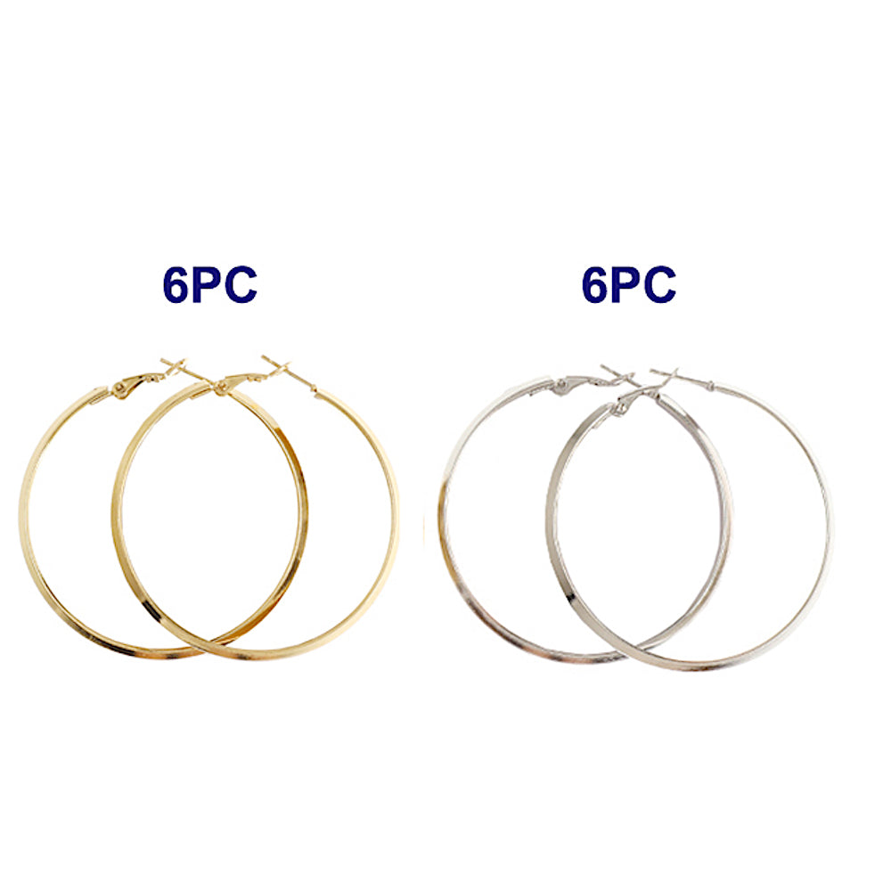 TE1350 - 60MM Stainless Steel Sharp Edge Hoops