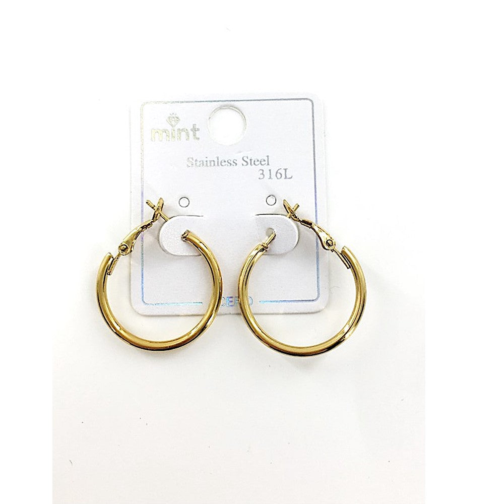 TE5002 - 25MM Stainless Steel Hoops