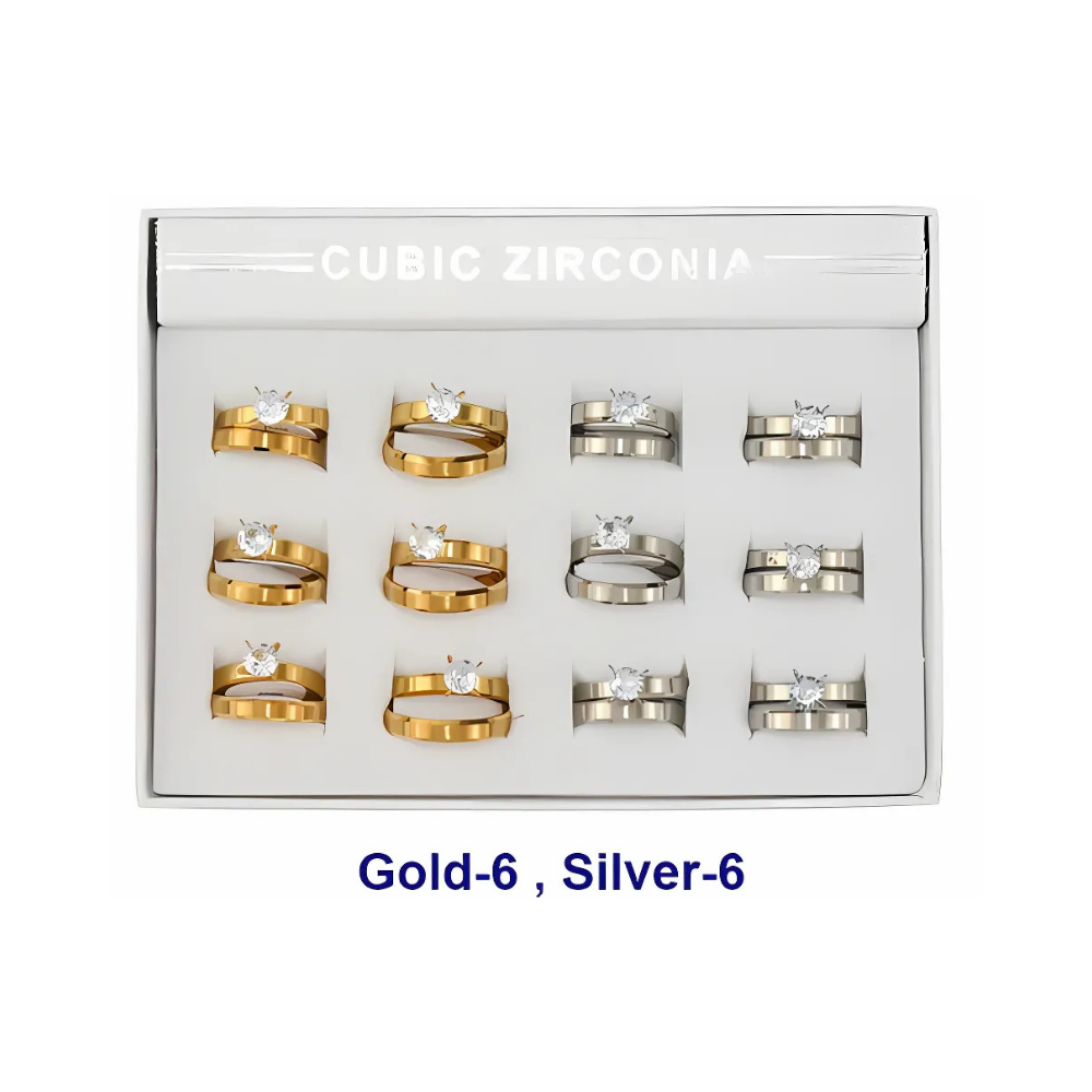 TR1861 - Stainless Steel Brushed Ring