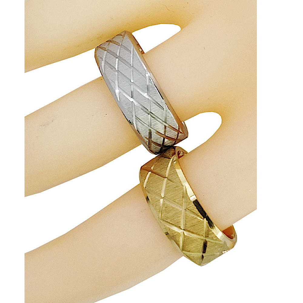 TR1973 - Stainless Steel Brushed Ring