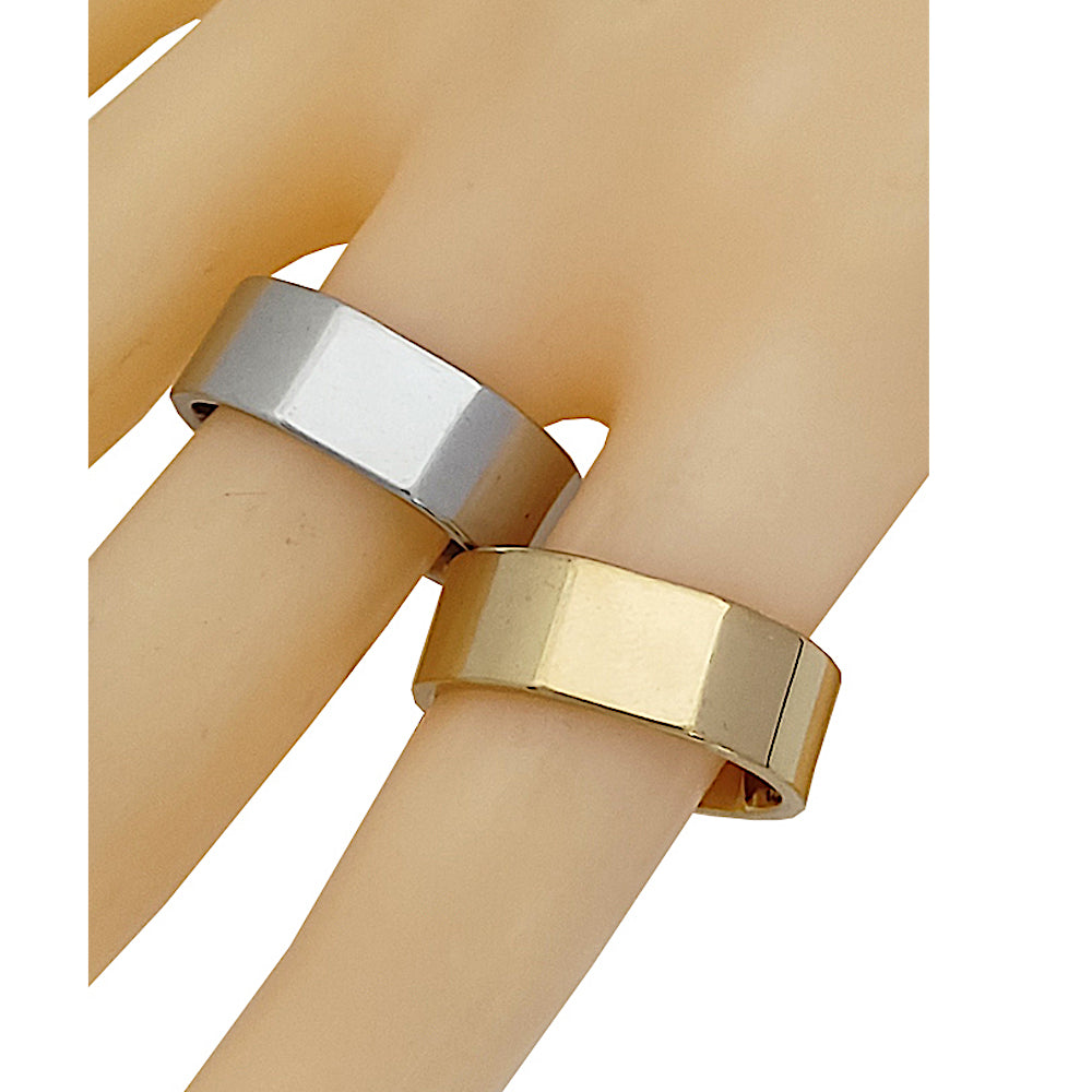 Stainless Steel Band Ring