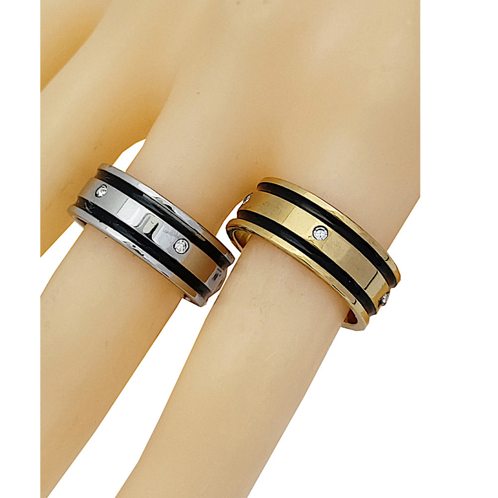 Stainless Steel Band Ring