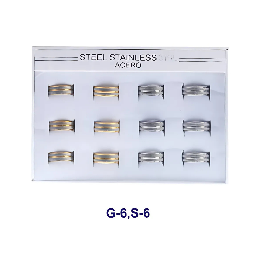 Stainless Steel Two Tone Ring