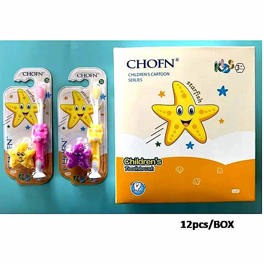 12 PCS Children's Toothbrush & Toy Set