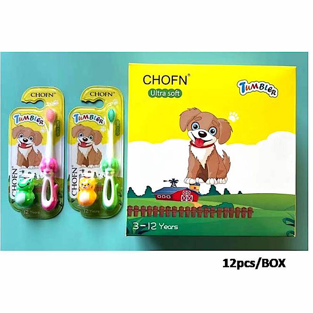 12 PCS Children's Toothbrush & Toy Set