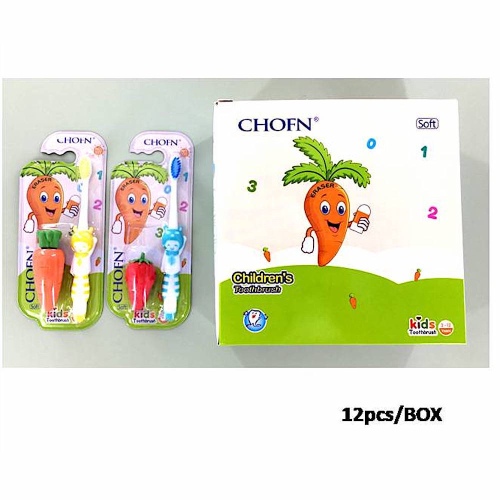 12 PCS Children's Toothbrush & Toy Set