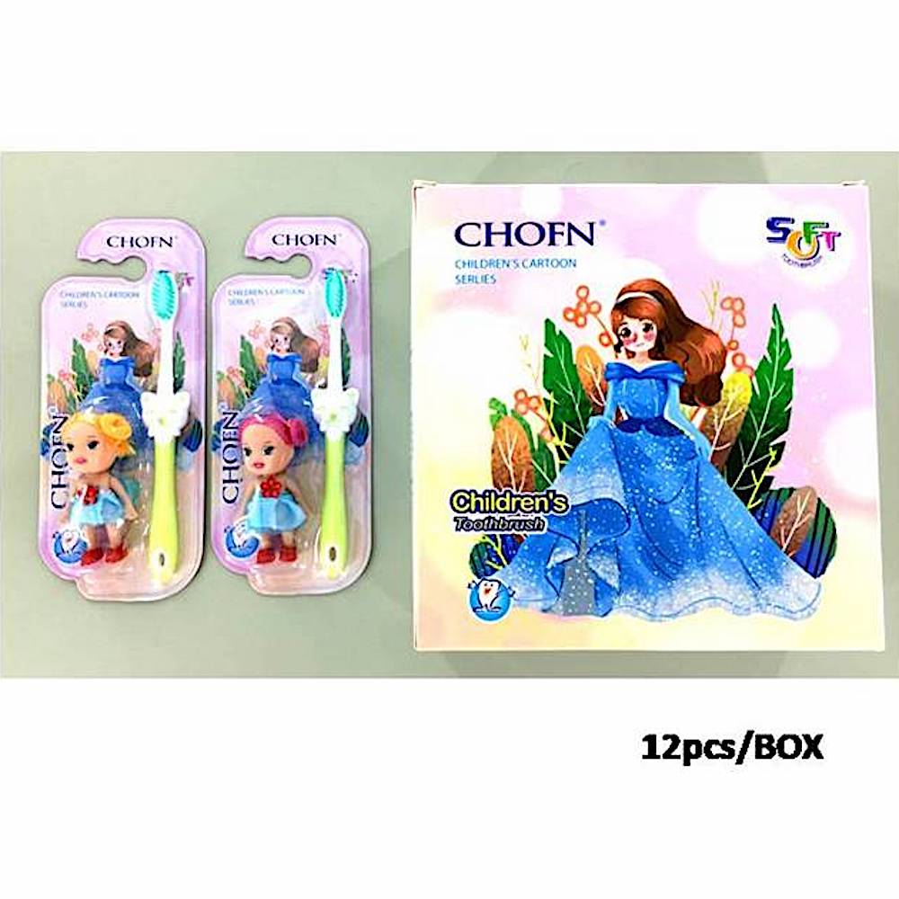 12 PCS Children's Toothbrush & Toy Set