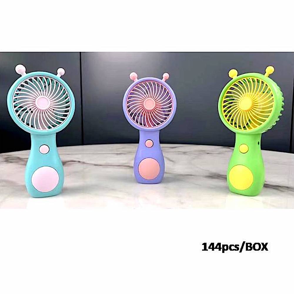 12 PCS Alien Ears Handheld Mini Fan