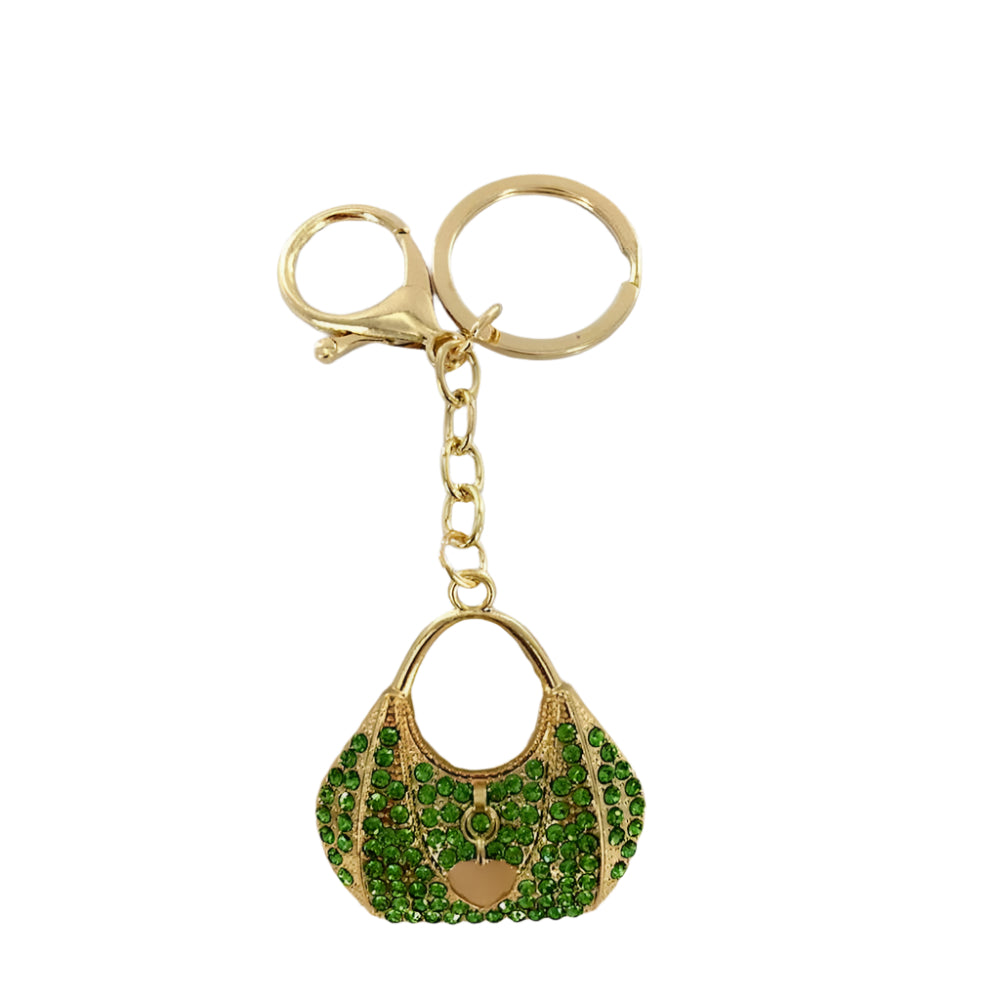 YK1022 - Rhinestone Mini Purse Keychain