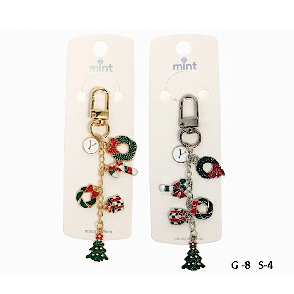 Christmas Charm Dangle Keychain