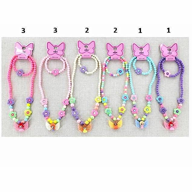 Angel Necklace & Bracelet Set