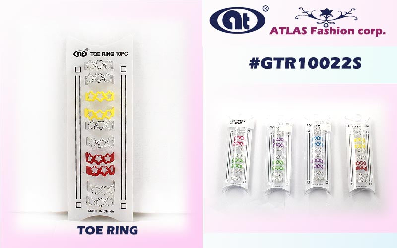 GTR10022S - Flower Toe Ring