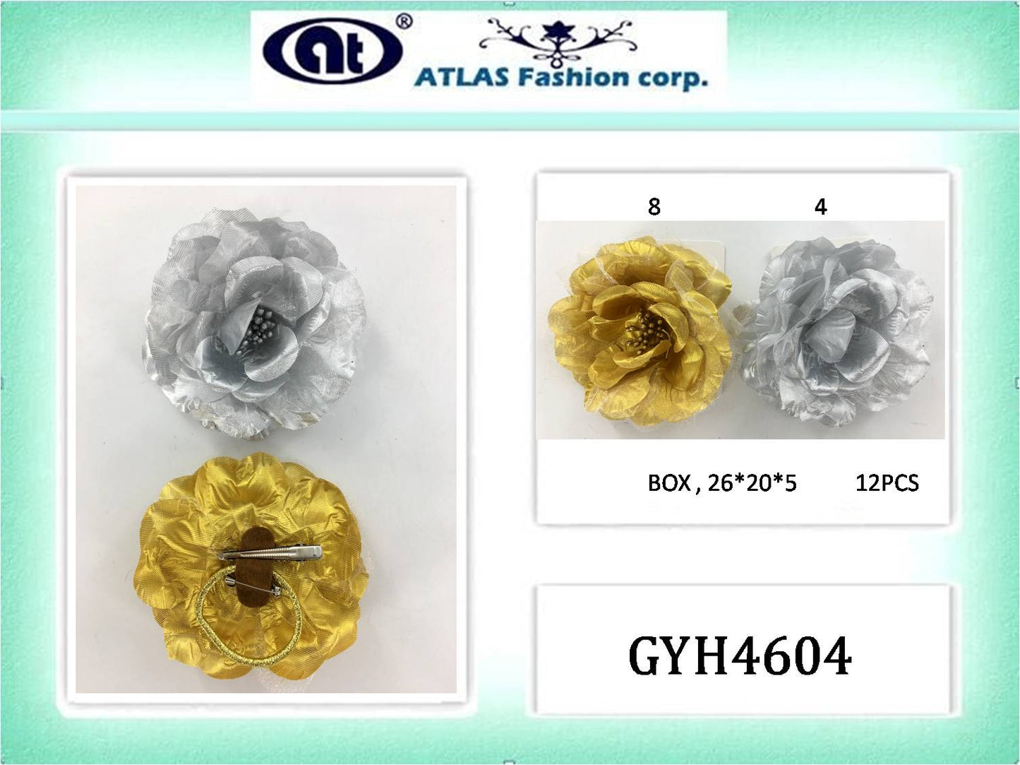 Multi Purpose Flower Hair Accessory