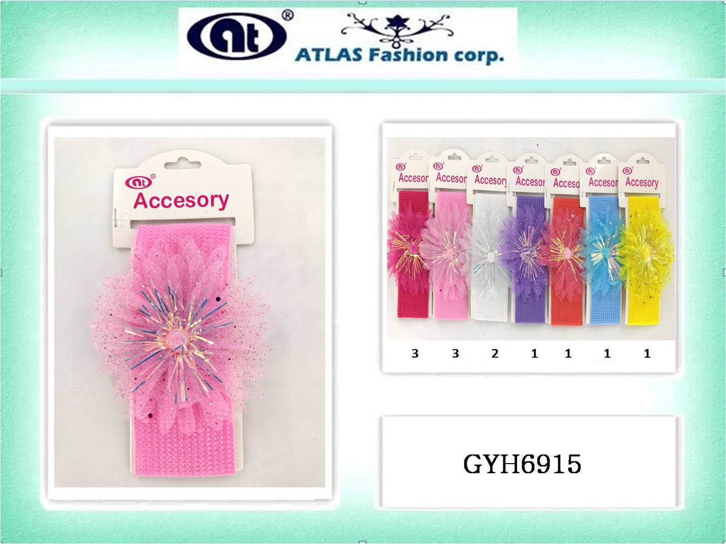 Fringe Flower Headband