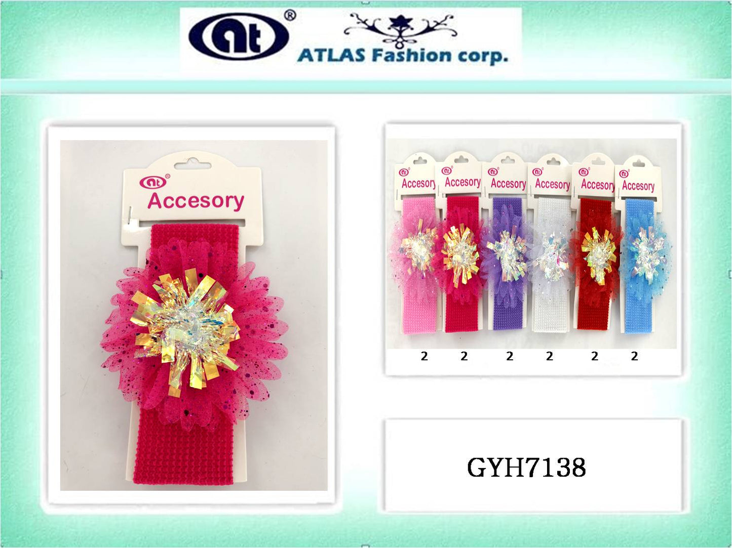 Fringe Flower Headband