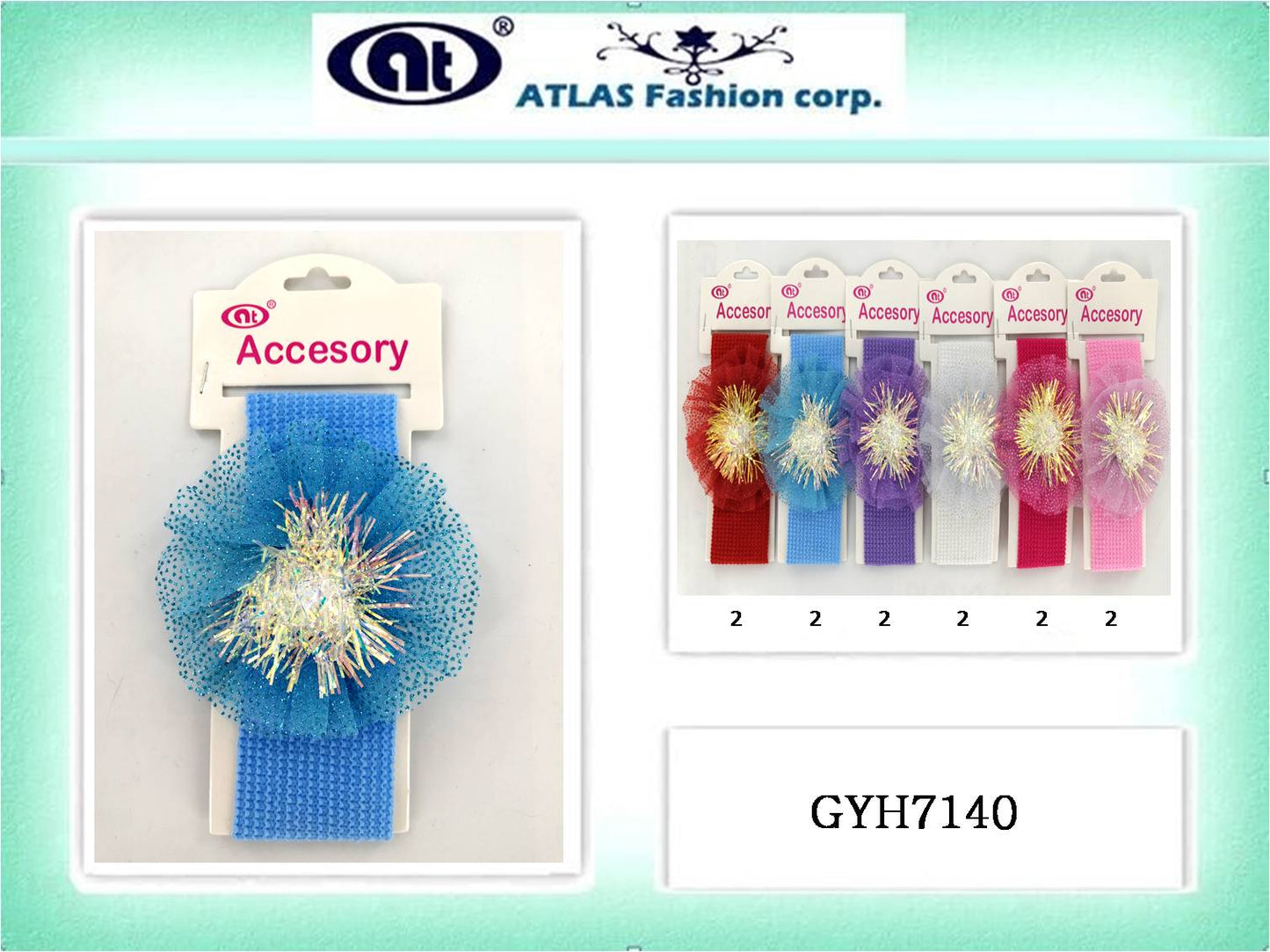 Fringe Flower Headband