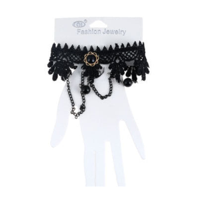 60 PCS Vintage Goth Lace Bracelet