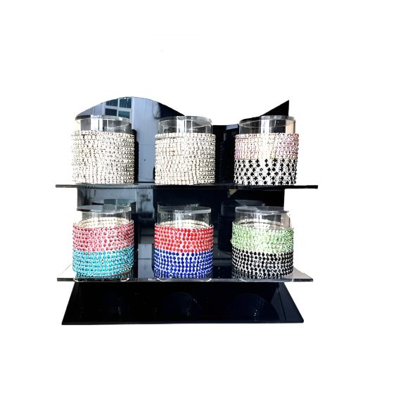 96 PCS Rhinestone Stretch Bracelet