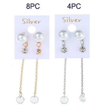 JAE27170 - Korean Style Pearl Drop Earring