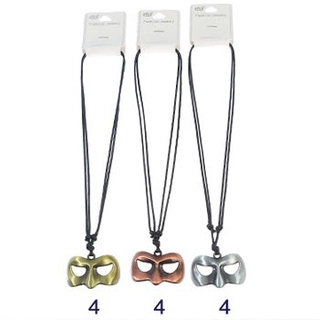 Metal Mask Pendant