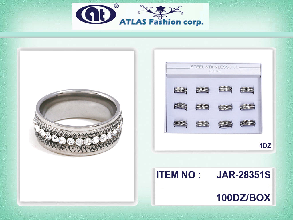 Stainless Steel Band Ring