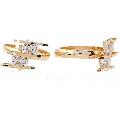 Gold Cubic Zirconia Ring