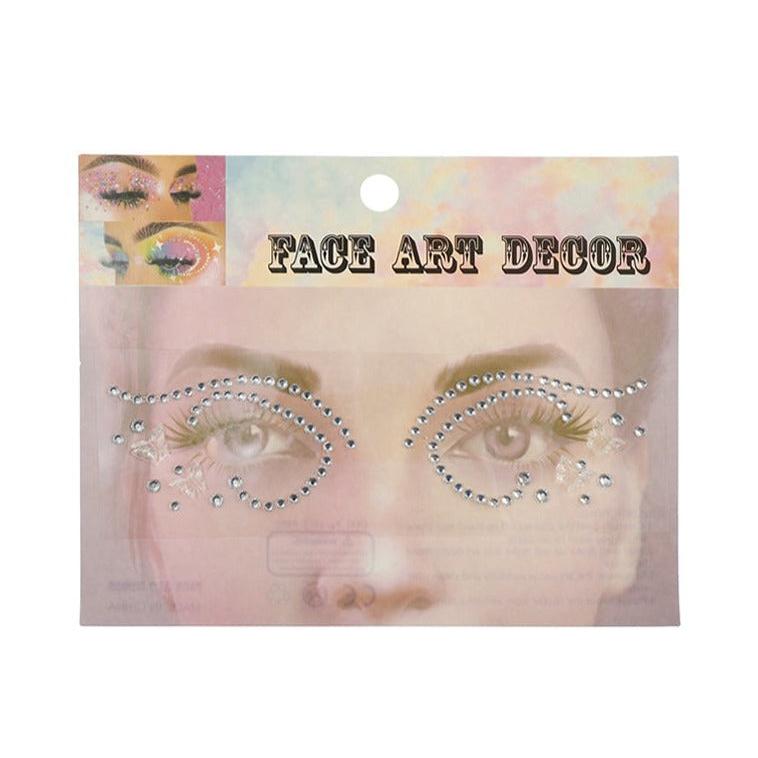 Adhesive Festival Face Gem