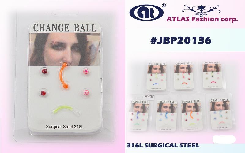 Body Piercing Jewelry Set