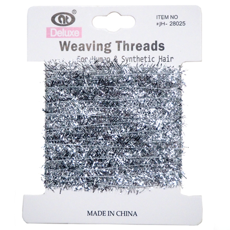 12 PCS Silver Fringe Hair Braiding Strings