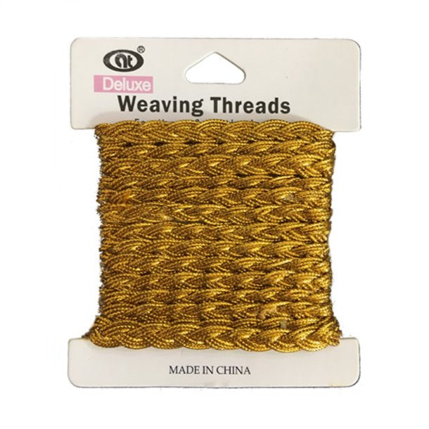 12 PCS Gold Twist Hair Braiding Strings