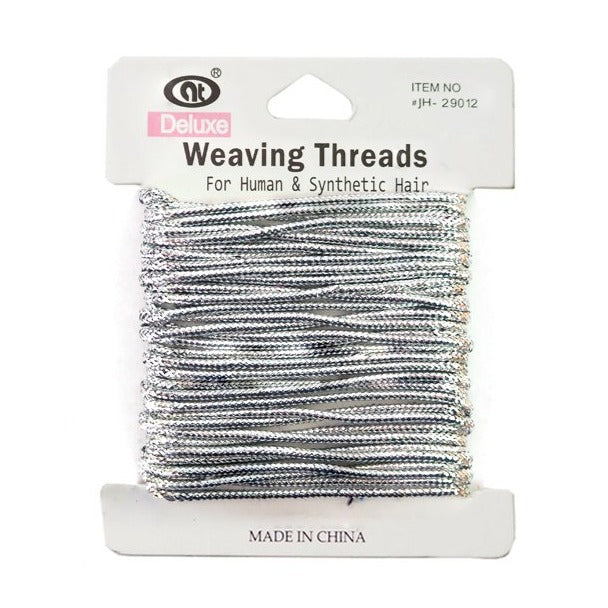 12 PCS Silver Hair Braiding Strings