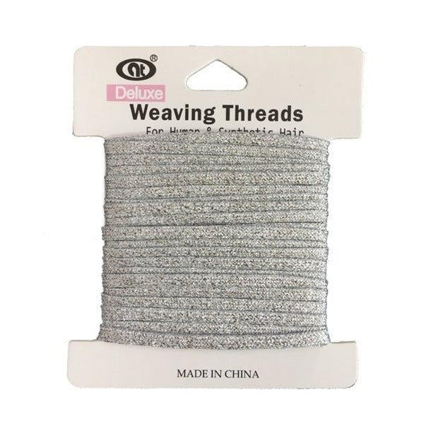 12 PCS Silver Hair Braiding Strings