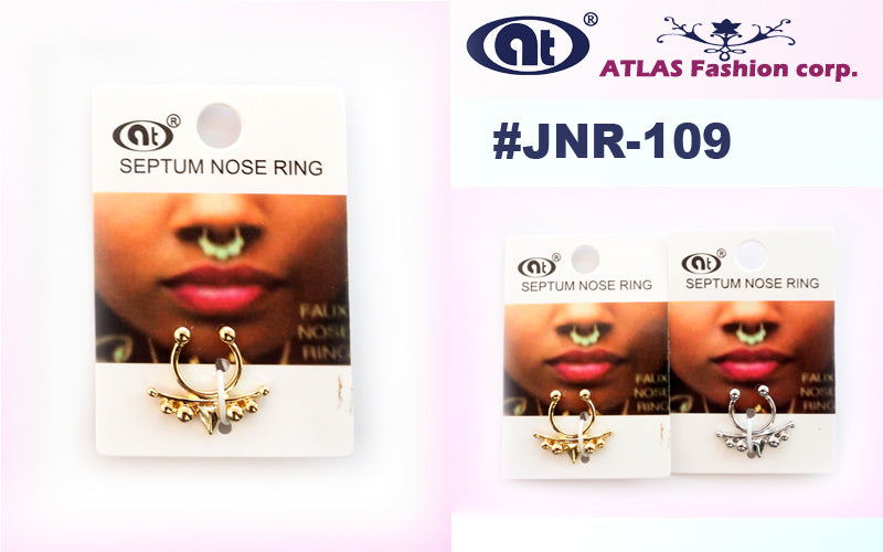 12 PCS Faux Septum Nose Ring