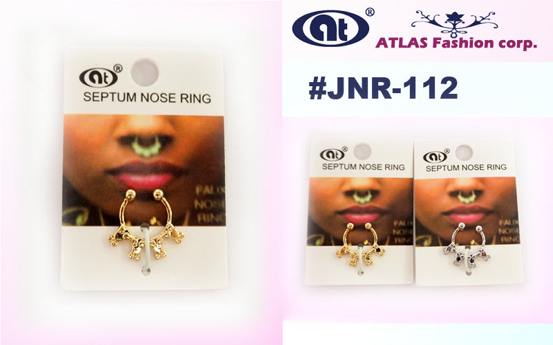 12 PCS Faux Septum Nose Ring