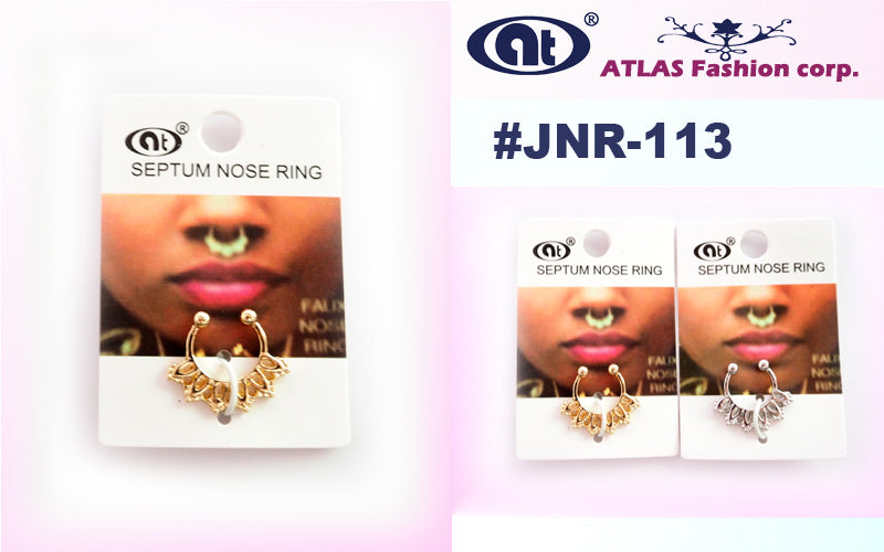 12 PCS Faux Septum Nose Ring