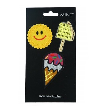 JP011 - Ice Cream Iron On Patch Set