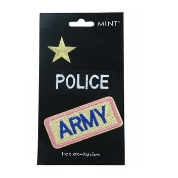 JP024 - Army Iron On Patch Set