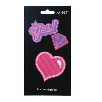 JP026 - Heart Iron On Patch Set