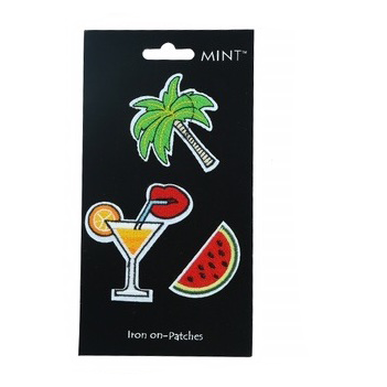 Cocktail Iron On Patch Set